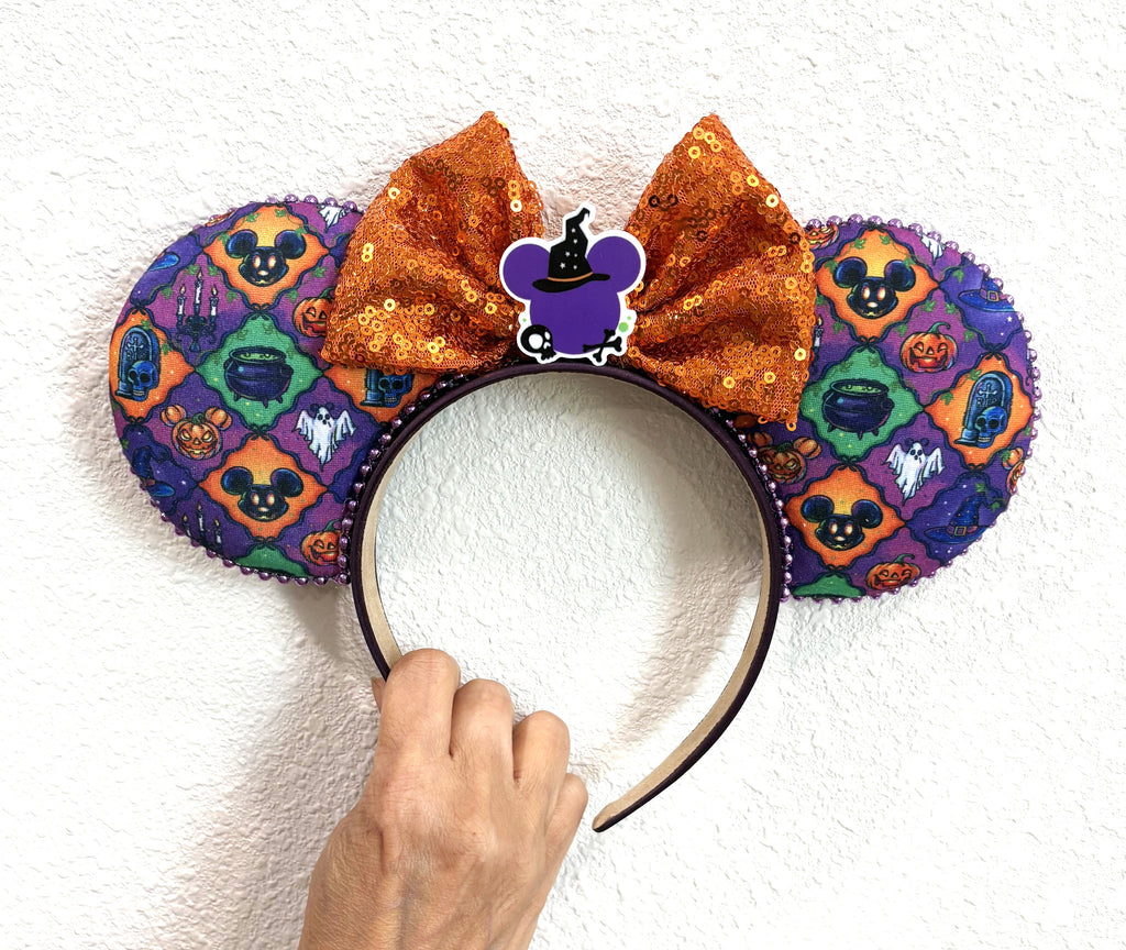 Hallow Wishes Boutique Mouse Ear Headband