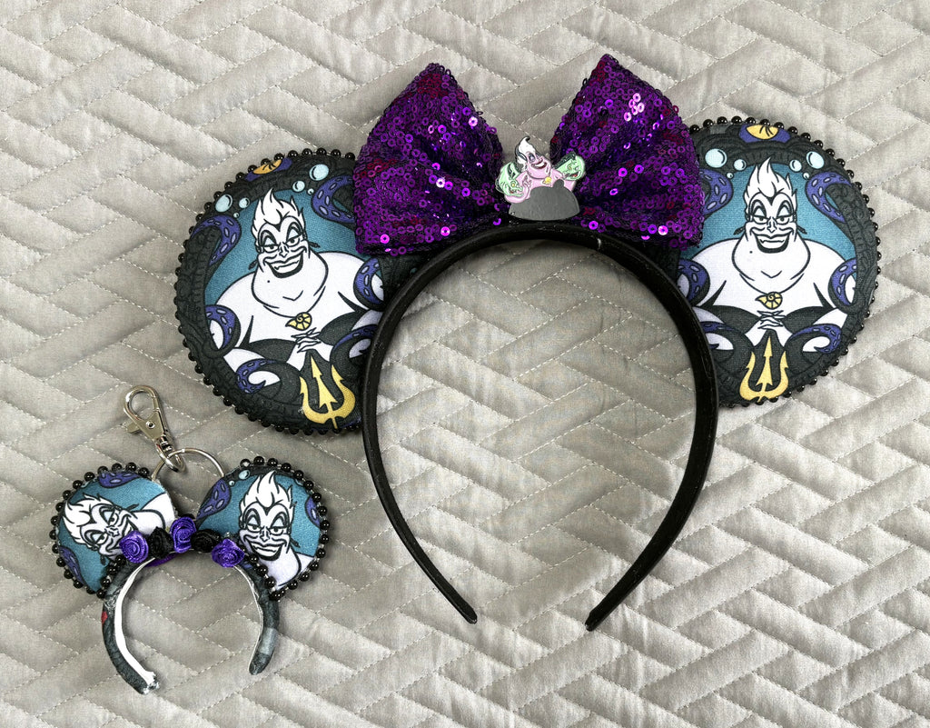 Sea Witch Elegance Mini Ear Keychain & Bag Charm