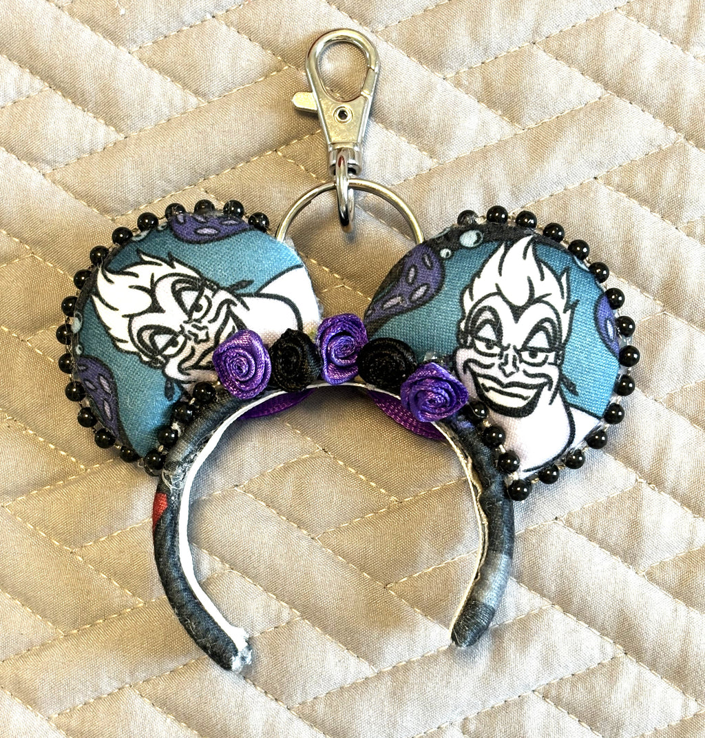 Sea Witch Elegance Mini Ear Keychain & Bag Charm