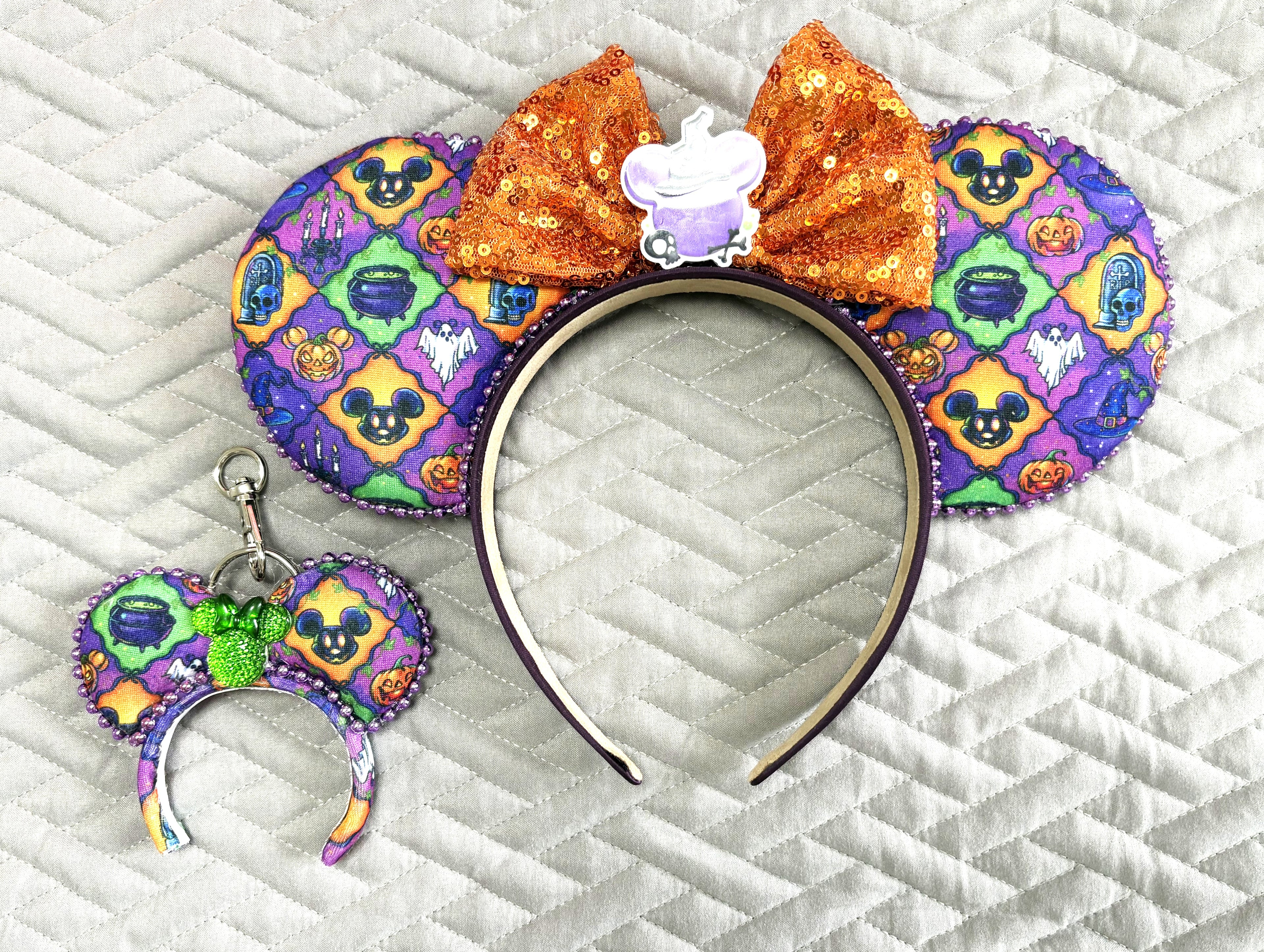 Hallow Wishes Mini Ear Keychain & Bag Charm