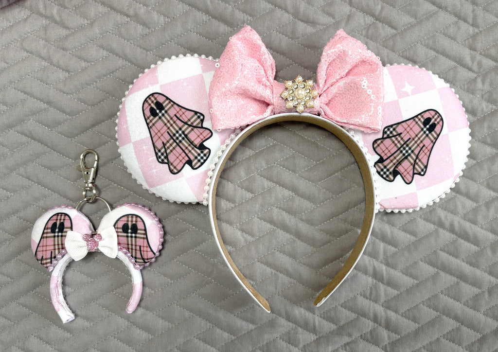 Pink Haunting Mini Ear Keychain & Bag Charm