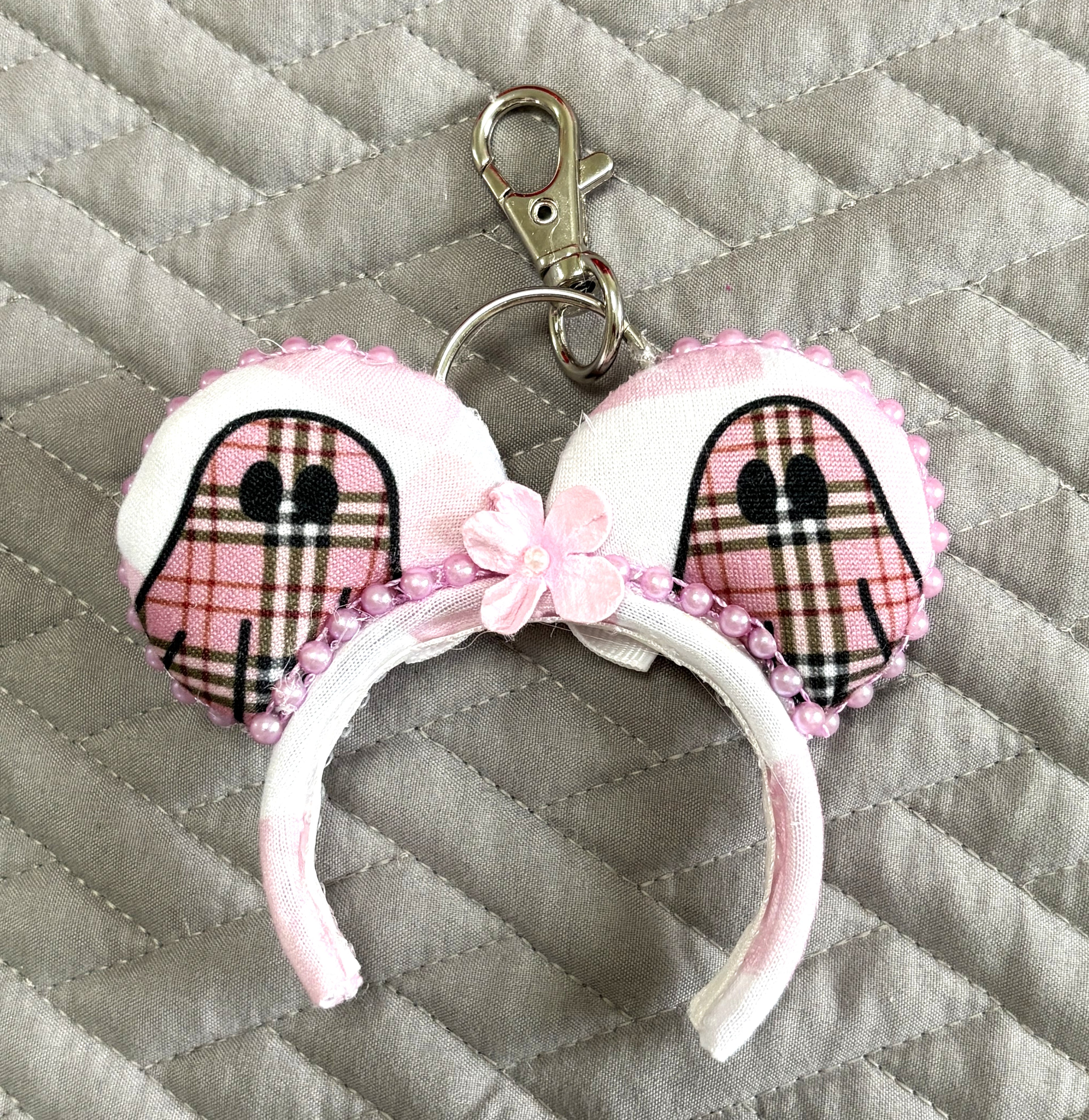 Pink Haunting Mini Ear Keychain & Bag Charm