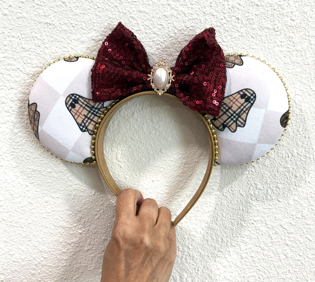 Haunted Elegance Boutique Mouse Ear Headband