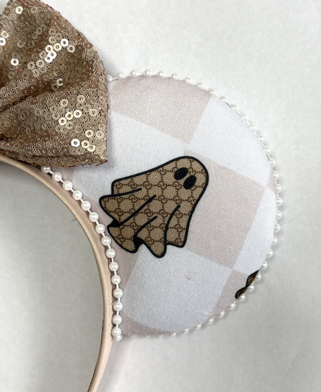 Ghostly Glamor Boutique Mouse Ear Headband