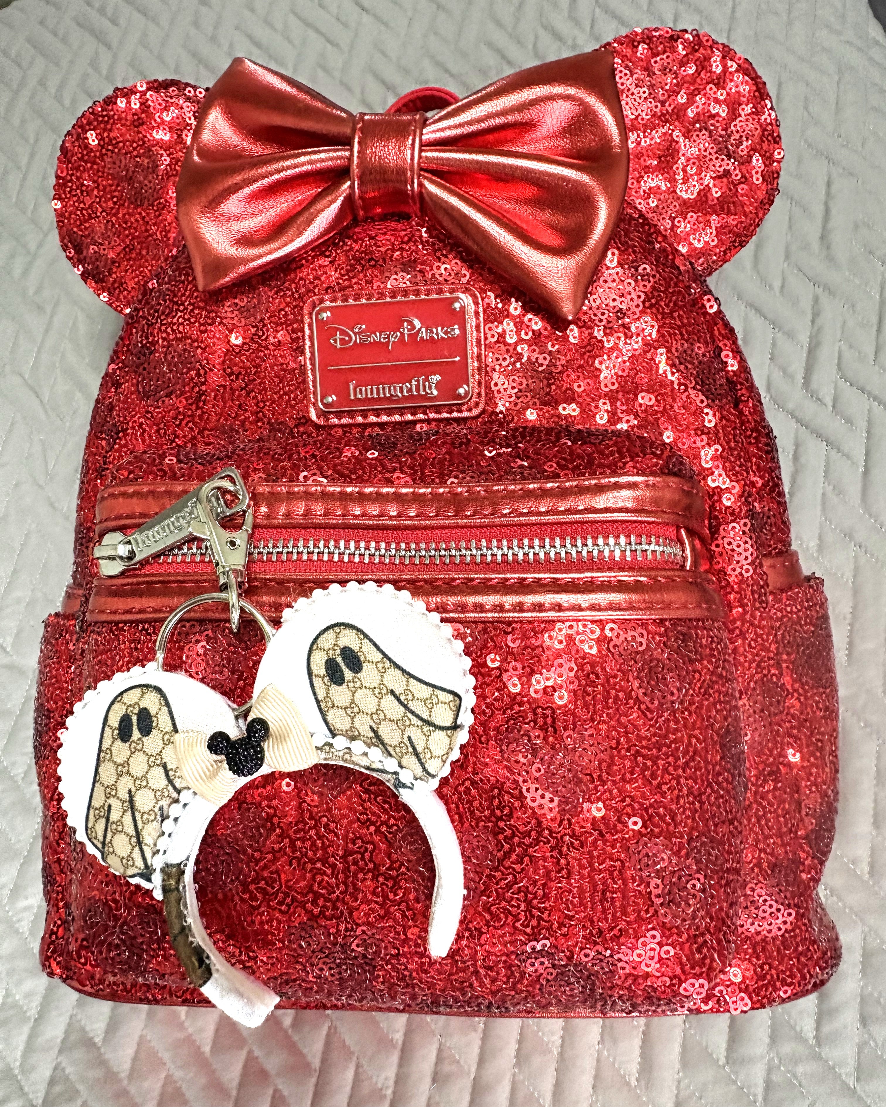 Ghostly Glamor Mini Ear Keychain & Bag Charm