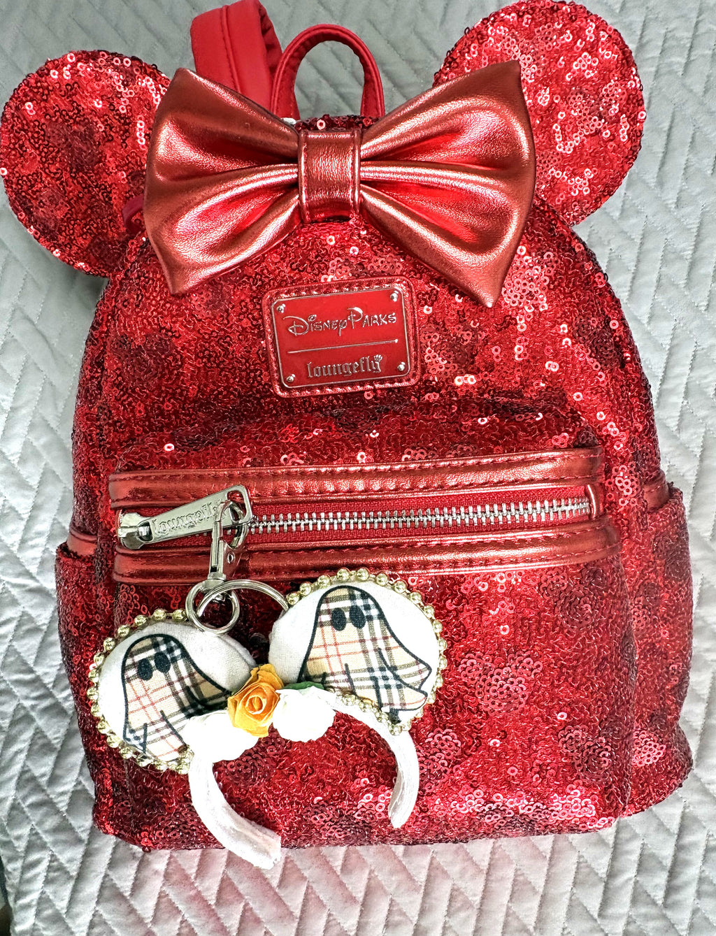 Haunted Elegance Mini Ear Keychain & Bag Charm