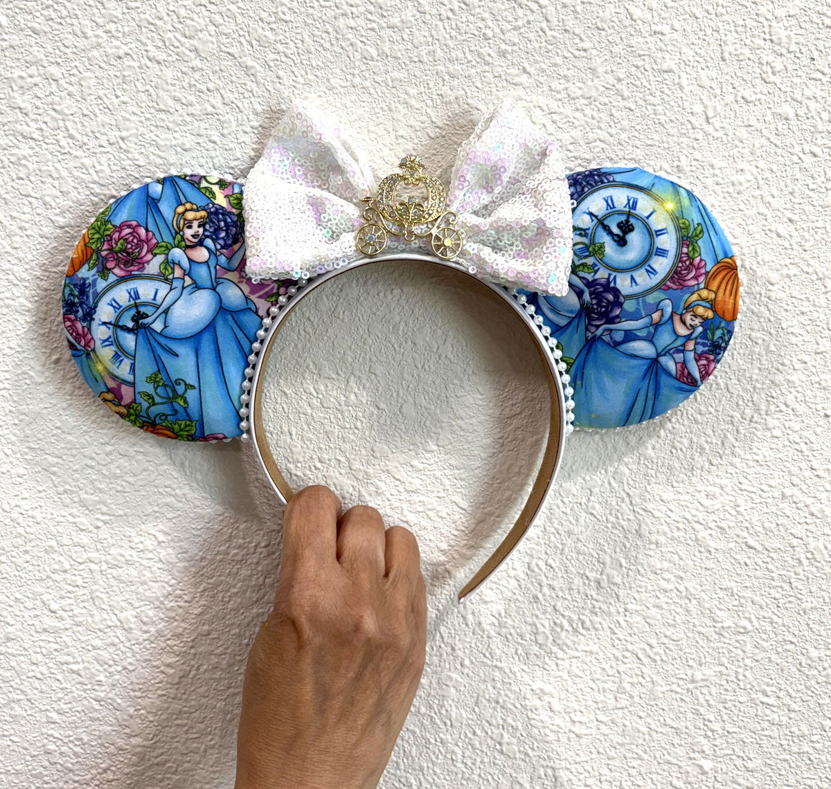 Midnight Carriage Boutique Mouse Ear Headband
