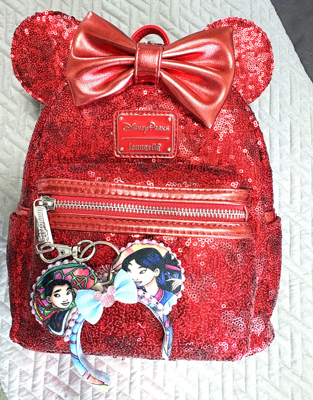 Blossom Warrior Mini Ear Keychain & Bag Charm