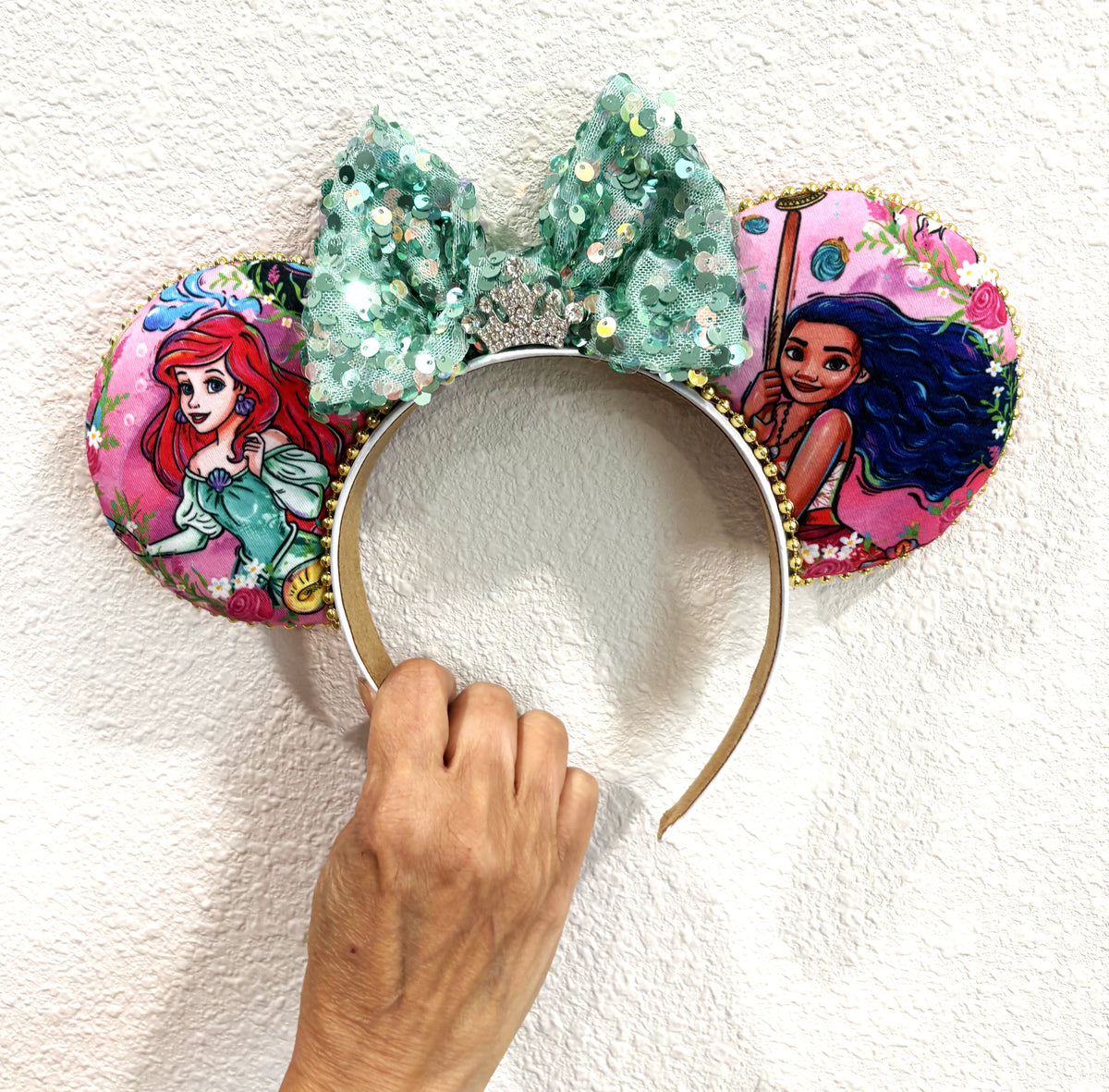 Waves & Wishes Princess Duo Mouse Ear Headband