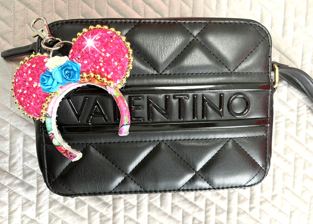 Emerald Wishes Princess Duo Mini Ear Keychain & Bag Charm