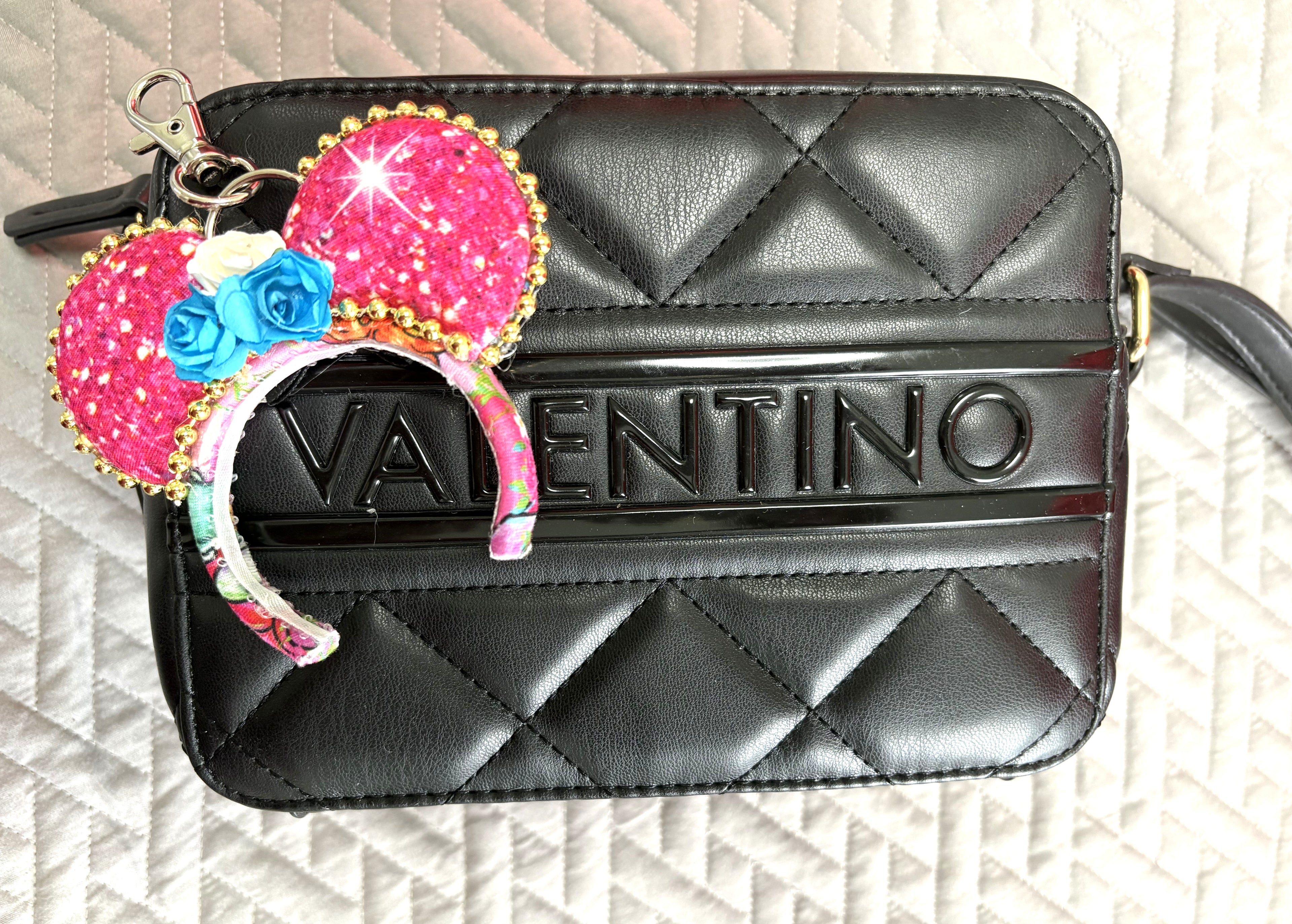 Emerald Wishes Princess Duo Mini Ear Keychain & Bag Charm