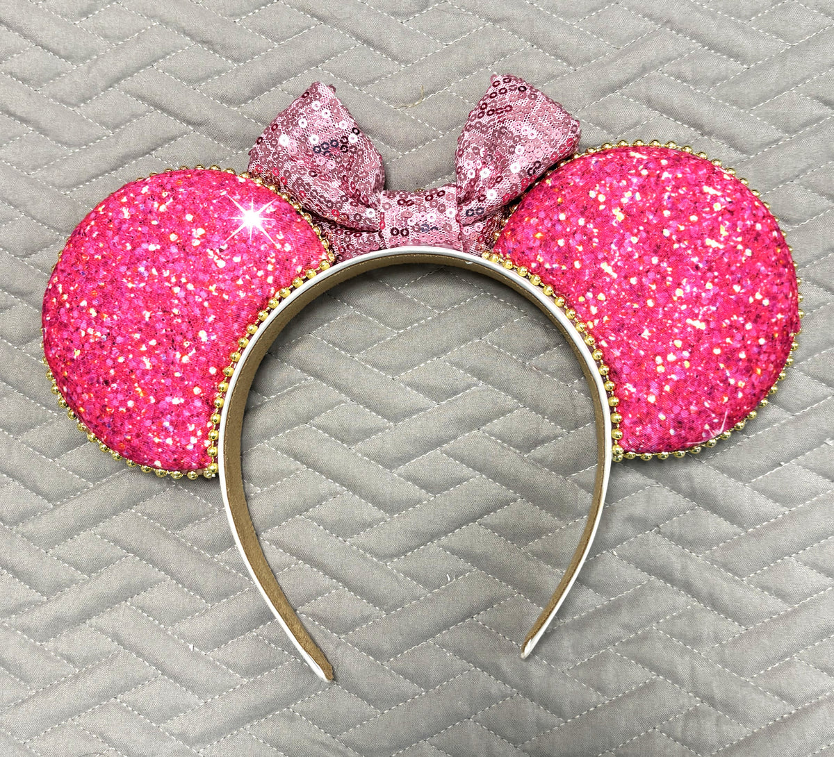 Enchanted Rose Princess Duo Mouse Ear Headband