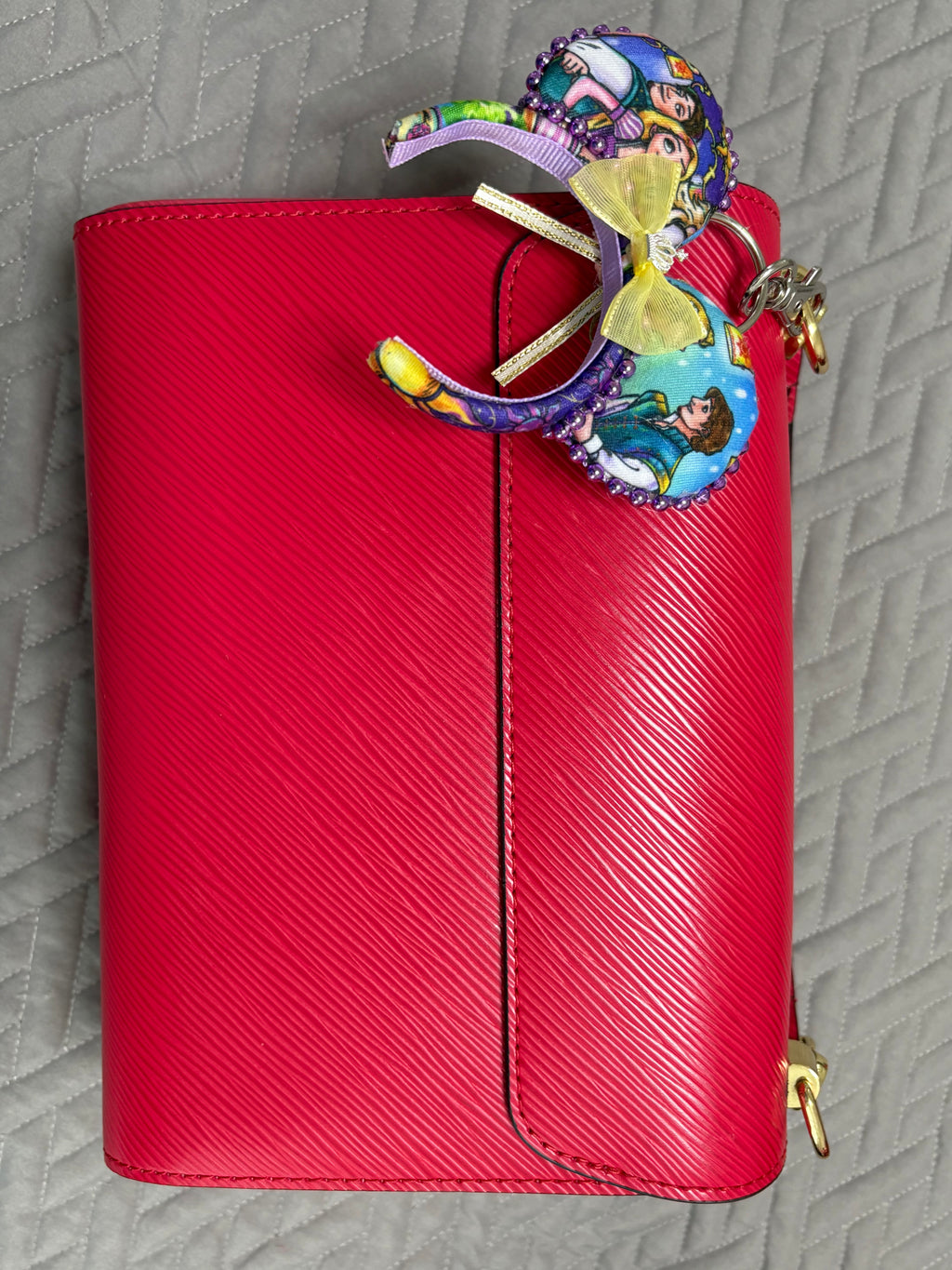 Golden Tower Mini Ear Keychain & Bag Charm