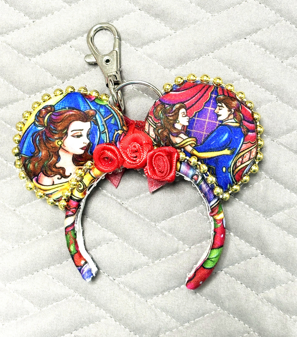 Enchanted Ballroom Mini Ear Keychain & Bag Charm