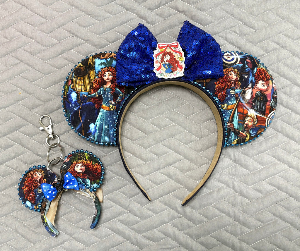 Highland Destiny Mini Ear Keychain & Bag Charm