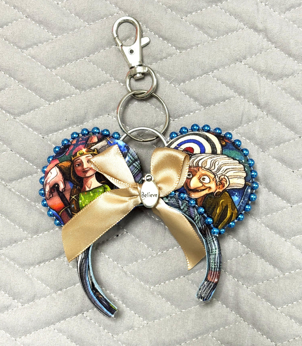 Highland Destiny Mini Ear Keychain & Bag Charm