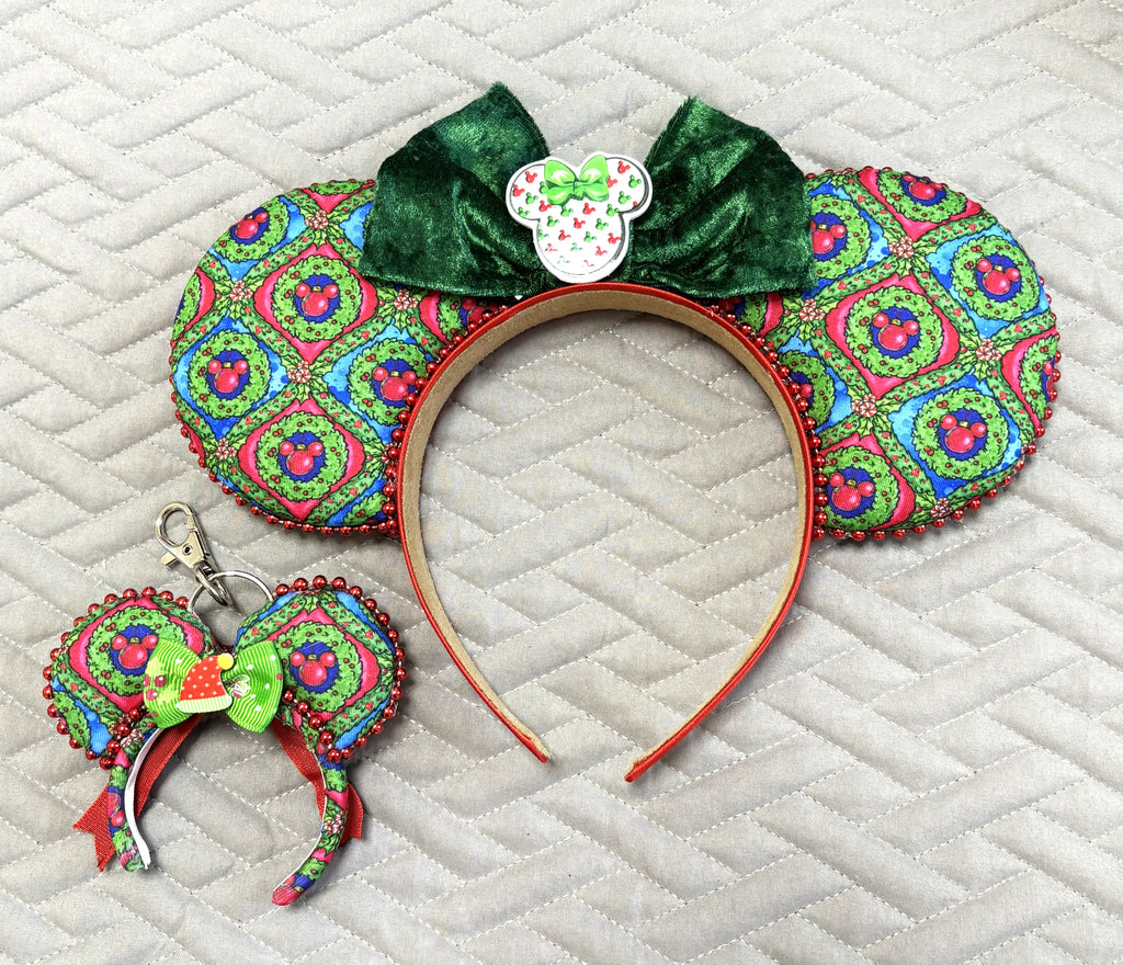 Merry Mousemas Boutique Mouse Ear Headband