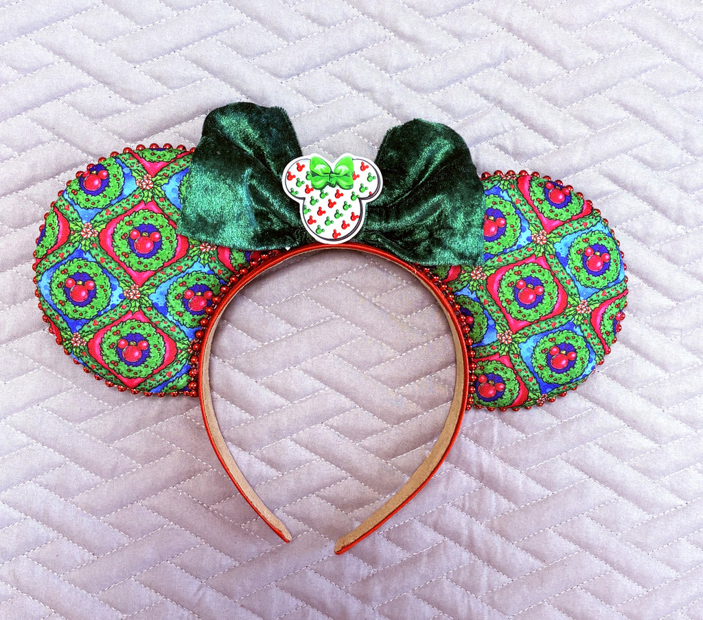 Merry Mousemas Boutique Mouse Ear Headband