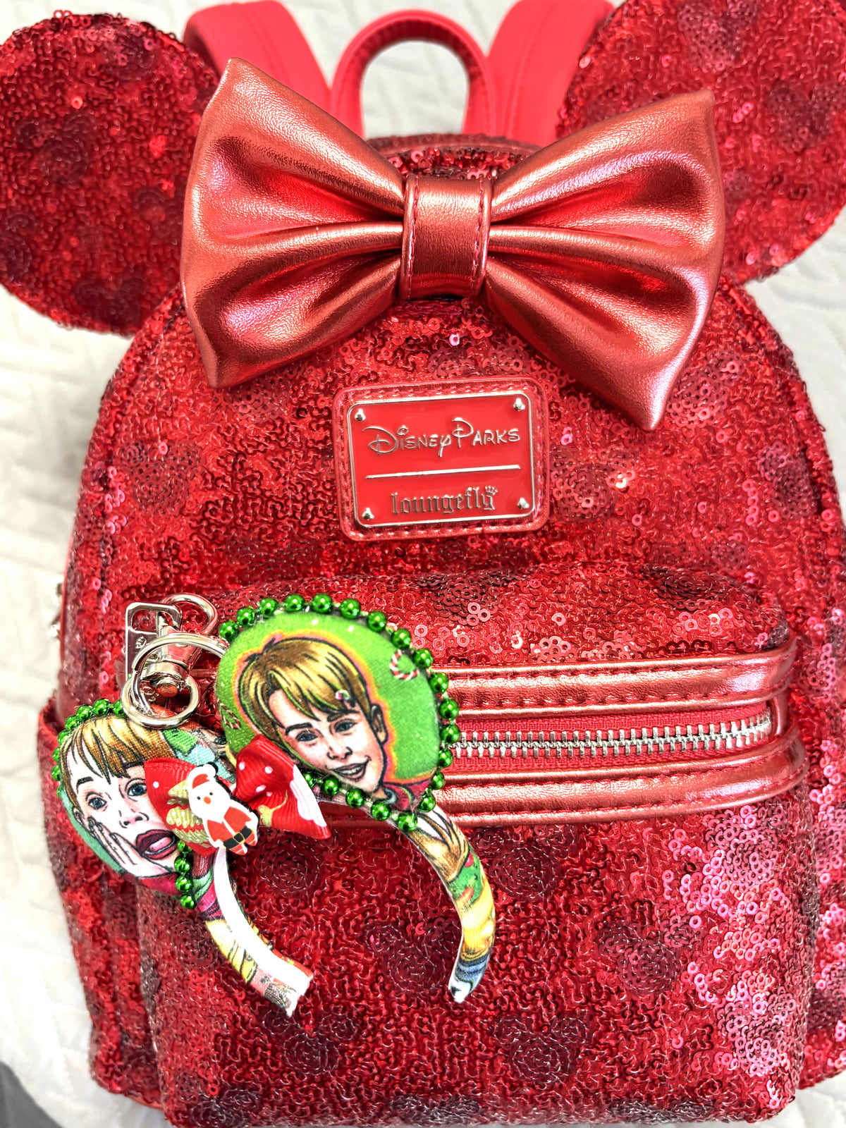 Home for the Holidays Mini Ear Keychain & Bag Charm