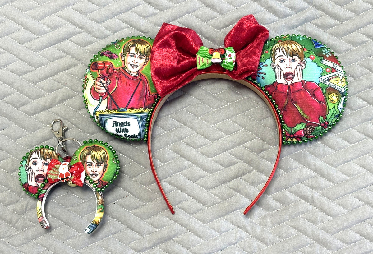 Home for the Holidays Mini Ear Keychain & Bag Charm