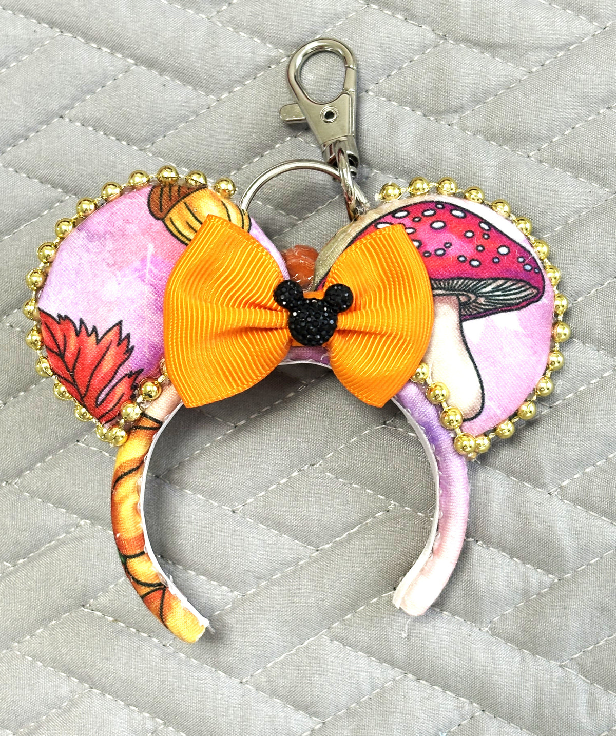 Pumpkin Patch Magic Mini Ear Keychain & Bag Charm