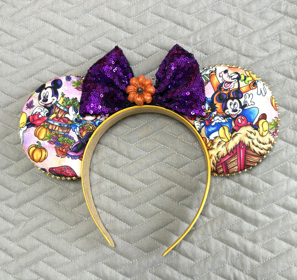 Autumn Friends Boutique Mouse Ear Headband