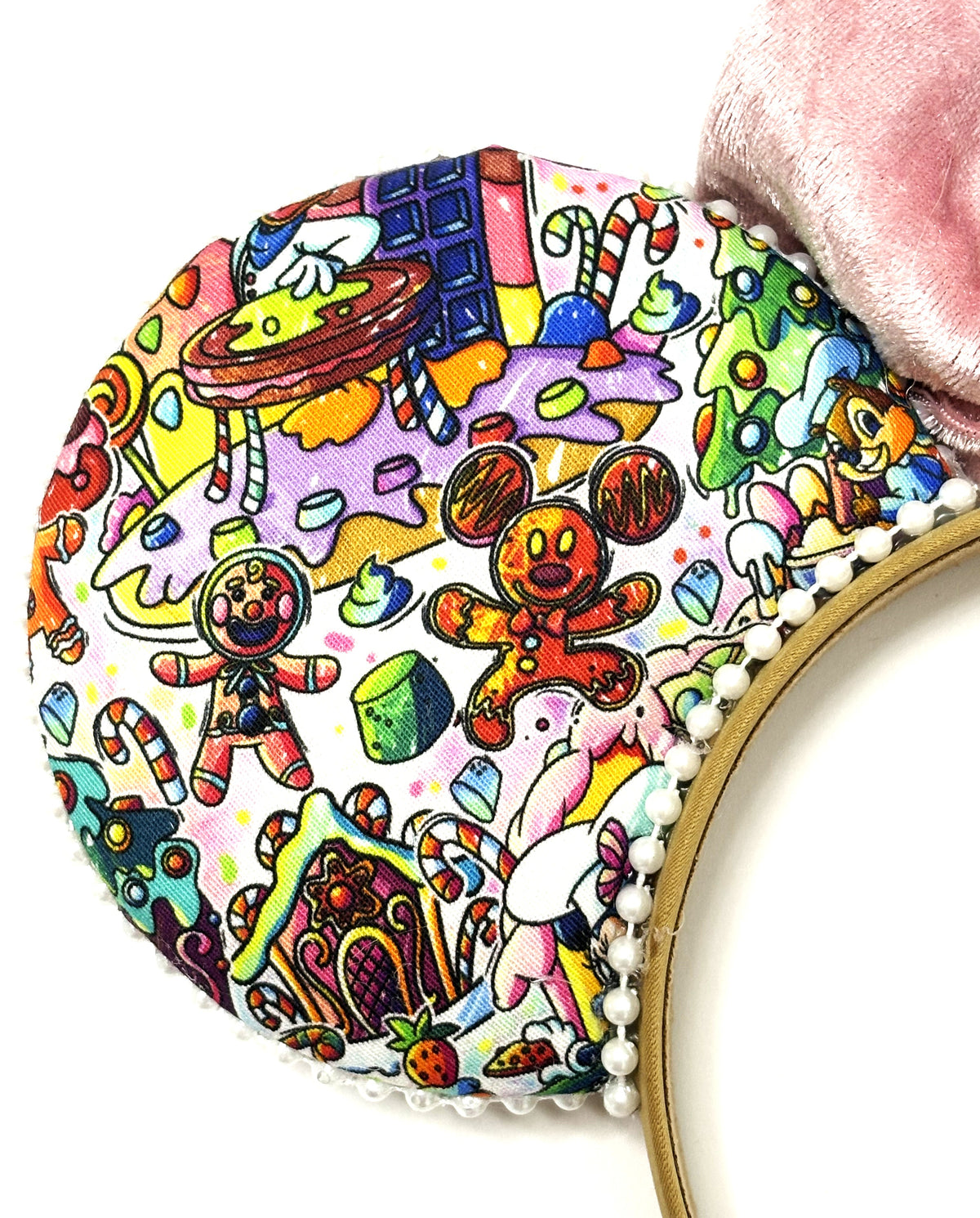 Sweet Holiday Wishes Boutique Mouse Ear Headband